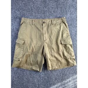 Polo Ralph Lauren Mens Relaxed Fit Cargo Shorts Olive Green Khaki Size 36